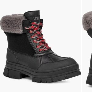 Black Ashton Addie Ugg Snowboot ❄️ Women’s 9 ❄️ *like new*